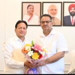 पंतनगर विश्वविद्यालय के कुलपति ने कृषि मंत्री गणेश जोशी से की भेंट, कृषि अनुसंधान को लेकर हुई विस्तृत चर्चा।