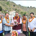ग्राम्य मंत्री गणेश ने मसूरी विधानसभा क्षेत्र में पीएमजीएसवाई के अंतर्गत निर्माणाधीन मोटर मार्ग सहस्त्रधारा से सरोना तथा सुवाखोली से सरोना मोटर मार्ग का किया स्थलीय निरीक्षण