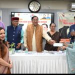 राज्यसभा सांसद नरेश बंसल ने ली सांसद आदर्श ग्राम हरिपुर कलां की समीक्षा बैठक।
