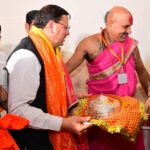 मुख्यमंत्री ने हल्द्वानी स्थित कालू सिद्ध मंदिर में प्राण प्रतिष्ठा महोत्सव में की पूजा-अर्चना