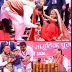 मुख्यमंत्री ने सामूहिक कन्या पूजन कार्यक्रम में किया प्रतिभाग