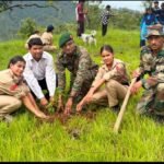 हरेला सप्ताह के अंतर्गत 130 इन्फैंट्री बटालियन (प्रादेशिक सेना) इकोलॉजिकल कुमाऊँ द्वारा 20,000 पौधों का विशेष वृक्षारोपण अभियान