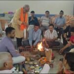 सीनियर सिटिजन सोसायटी प्रेमनगर द्वारा विश्व शांति एवं समृद्ध, शक्तिशाली व विकसित भारत की कामना हेतु प्रेमनगर स्थित सोसायटी परिसर में एक यज्ञ (हवन) का आयोजन किया गया।
