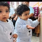 बचपन से सनातनी संस्कारों का बीजारोपण l हनुमान भजनों पर झूमे हनु और मनु के नन्हे कदम