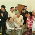 उद्योग, संसदीय कार्य एवं श्रम रोजगार मंत्री हर्षवर्धन चौहान ने जन समस्याओं को सुना